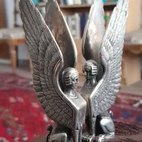 مجسمه ابوالهول نقره قرن ۱۹ ویکتوریایی