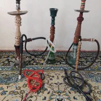 سه تا قلیان کامل با لوازم اضافه