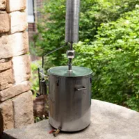 دستگاه تقطیر گلاب گیری عرق گیر دیگ عرقگیر100 صنعتی