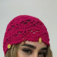 کلاه بافتنی صدفی