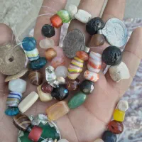 مهره قدیمی|کلکسیون اشیاء عتیقه|جیرفت, |دیوار