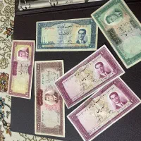 مجموعه اسکناس شاهنشاهی|کلکسیون سکه، تمبر، اسکناس|تهران, صادقیه|دیوار