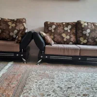 دوتخته فرش یکدست مبل هفت نفره و میز تی وی وغذاخوری|فرش|ازنا, |دیوار