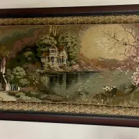 تابلو پارچه ای بزرگ شیک