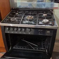 اجاق گاز فر دار تمیز