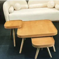 جلو مبلی عسلی گرد لبه دار|مبلمان خانگی و میز عسلی|چهاردانگه (تهران), |دیوار