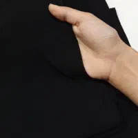 پارچه چادر (کرپ حریر اسود) حراج