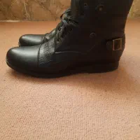 نیم بوت مردانه مشکی درجه یک