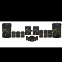 سرویس 17 پارچه آشپزخانه درب فانتزی طرح دار ساج|ظروف نگهدارنده، پلاستیکی، یکبارمصرف|کازرون, |دیوار