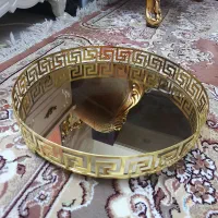 سینی ورساچه و مجسمه طلایی|مجسمه، تندیس، ماکت|شهریار, شهرک وائین|دیوار