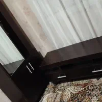 میز LCDهمرا با کمد جاکفشی همراه با ایینه