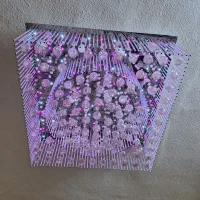 لوستر کریستالی|لوستر و چراغ آویز|تهران, شهرک رضویه|دیوار