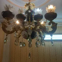 لوستر ۶ و ۴ شاخه ۱۲ و ۸ شعله|لوستر و چراغ آویز|تهران, نیروی هوایی (پیروزی)|دیوار