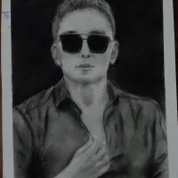 سفارش چهره  نقاشی سیاه قلم وه خرید|تابلو، نقاشی، عکس|اشتهارد, |دیوار