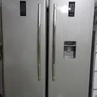 فروش یخچال دو قلو هیمالیا سیلور در حد نو