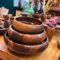 سینی ،میوه خوری،  شکلات خوری ظروف چوبی عمده|ظروف سرو و پذیرایی|بوشهر, |دیوار