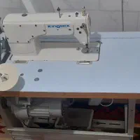 چرخ خیاطی صنعتی راسته دوز kingtex کینگ تکس در حدنو