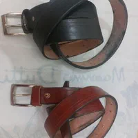 کمربند چرم اصل گاومیش 2 عدد