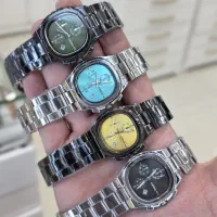 کاسیو مربعی باکیفیت دوموتوره تاریخدار مردانه زنانه