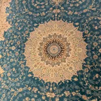 فرش طرح ابریشم