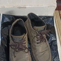 کفش نیم بوت چرم خارجی مناسب کوهنوردی