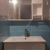 ست روشویی pvc به همراه آیینه و باکس / ۷۰ در ۴۶