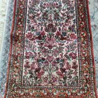 فرش دستباف تمام ابریشم زرع و نیم|فرش|یزد, |دیوار