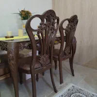 میز نهار خوری ۴ نفره پلیمری|میز و صندلی غذاخوری|قم, هنرستان|دیوار