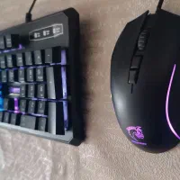 ست موس و کیبورد گیمینگ هیبریدی گرین RGB|قطعات و لوازم جانبی رایانه|تهران, فلاح|دیوار
