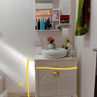 ست روشویی کامل /گاز صفحه ای بوش شیشه ای ۵شعله