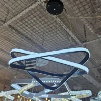 لوستر آنتیک مدرن|لوستر و چراغ آویز|مشهد, شاهد (شهرک غرب)|دیوار