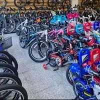 دوچرخه رنگی/ترمزدار مناسب بچه های کوچیک رنگی،