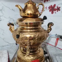 سماور وکتری قوری درحدکم استفاده شده