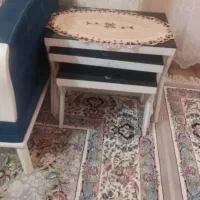 فروش فوری مبل و میز وسط به همراه عسلی|مبلمان خانگی و میز عسلی|شلمان, |دیوار