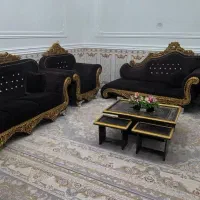 مبل ۸ نفره بخاطر تغییر دکور بفروش می‌رسد