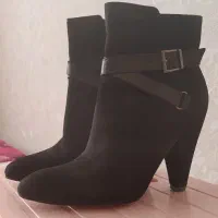 نیم بوت پاشنه دار خارجی