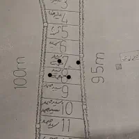 زمینی به متراژ ۲۶۰ متر مربع واقع در روستای دیبگلو