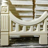 نرده پلیمری،دورباغچه و موزائیک