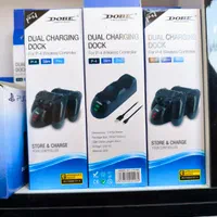 انواع پایه شارژر دسته ps4 ps5 // اصلی و درجه ۱|کنسول، بازی ویدئویی و آنلاین|قم, زاویه|دیوار