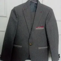 کت وشلوار پسرانه وکاپشن وشلوار نوزادی