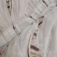 پرده حریر سالم همراه زیر پرده|پرده، رانر، رومیزی|مشهد, حجاب (شهرک غرب)|دیوار