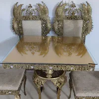 میز نهار خوری برنز ۴ نفره