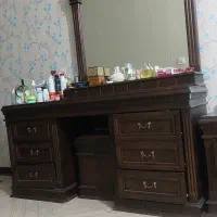 فروش سرویس خواب چوب راش و خوشخواب دو نفره|تخت و سرویس خواب|شیراز, فرگاز|دیوار