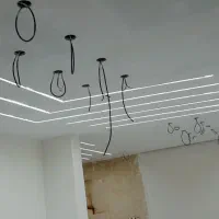 لاینر چراغ های خطی مدرن|لامپ و چراغ|اهواز, طالقانی|دیوار