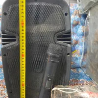 باند اسپیکر سیار اصلی پر قدرت با باتری و میکروفن