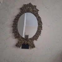 اینه وشمعدان طرح برنز