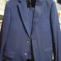 کت شلوار آبی درحد نو