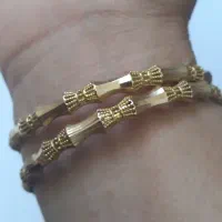 عکس اول نیم ست بسیار شیک کلکته معاوضه با النگو|جواهرات|کوهدشت, |دیوار