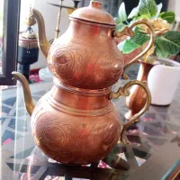 کتری قوری مس|قوری، کتری، قهوهساز دستی|زنجان, |دیوار