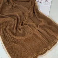 شال پلیسه موجی دور دانتل پاییزه|لباس|سقز, |دیوار